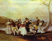 Francisco Jose de Goya Blind's Man Bluff oil painting reproduction